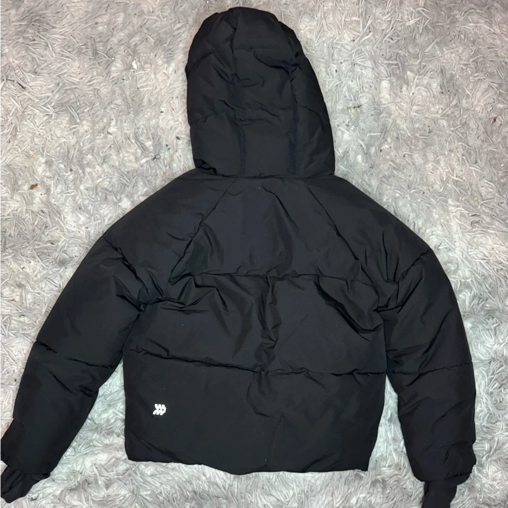 All In Motion Boys Heavyweight Puffer Hooded Jacket - Black Size XS (4/)5 NWOT
